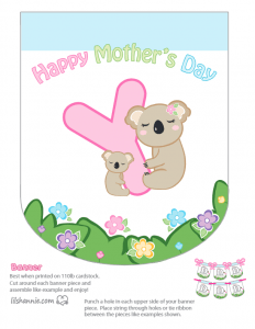 Mother's Day Love Banner Y