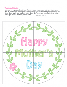 Mother's Day Love Puzzle Game