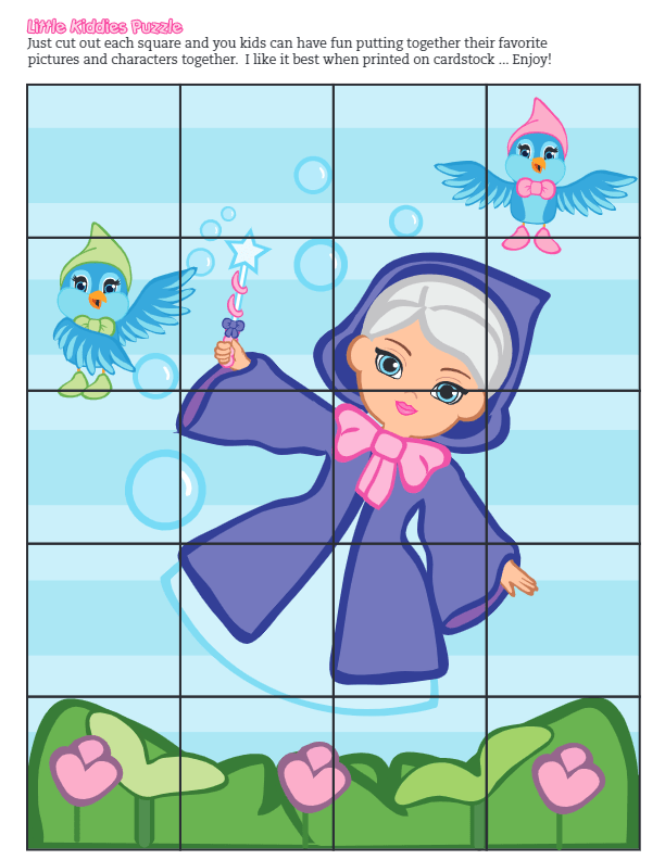 Cinderella Puzzle Game