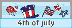 4th of july printables