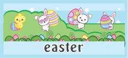 Easter Printable egg holders, cupcake wrappers and coloring pages.
