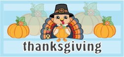 Thanksgiving printable banners coloring pages, invitations & more.
